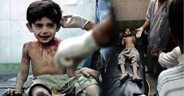 Image result for syrian boy says god