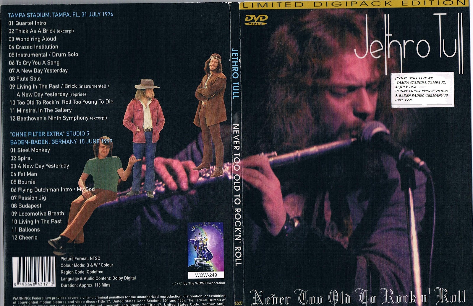 Aqualung/My God Jethro Tull Tribute Blog JETHRO TULL"NEVER TOO OLD TO