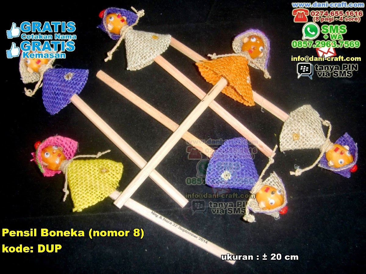 Souvenir Pensil Boneka Souvenir Pernikahan Souvenir Pensil Boneka Souvenir Pernikahan