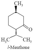 Menthone Structure