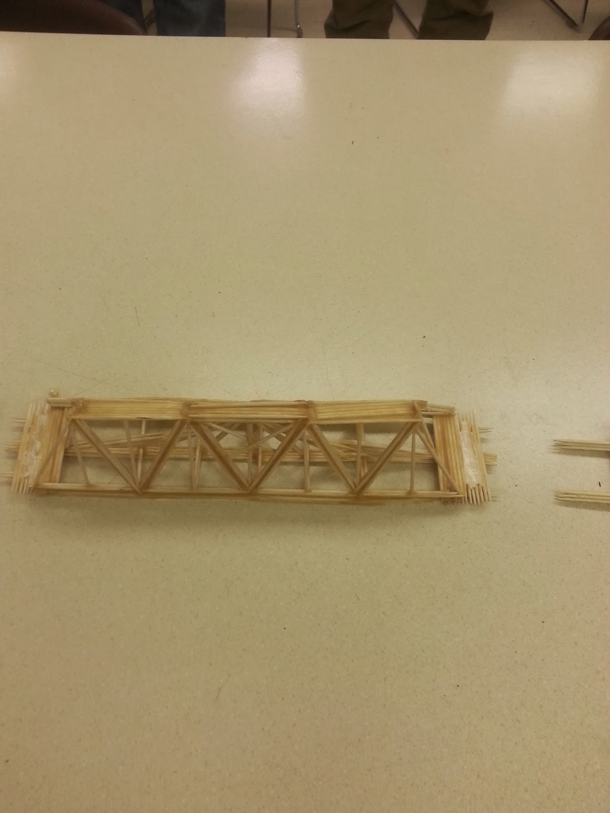The Cool Science Dad Toothpick Bridge Time