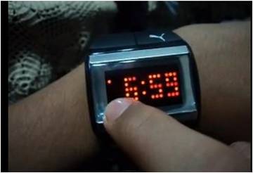reloj puma touch