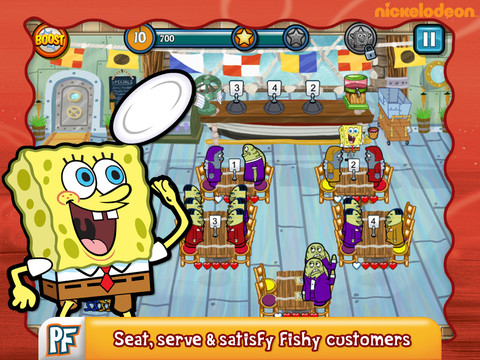 Download SpongeBob Diner Dash Deluxe app for iPhone and iPad
