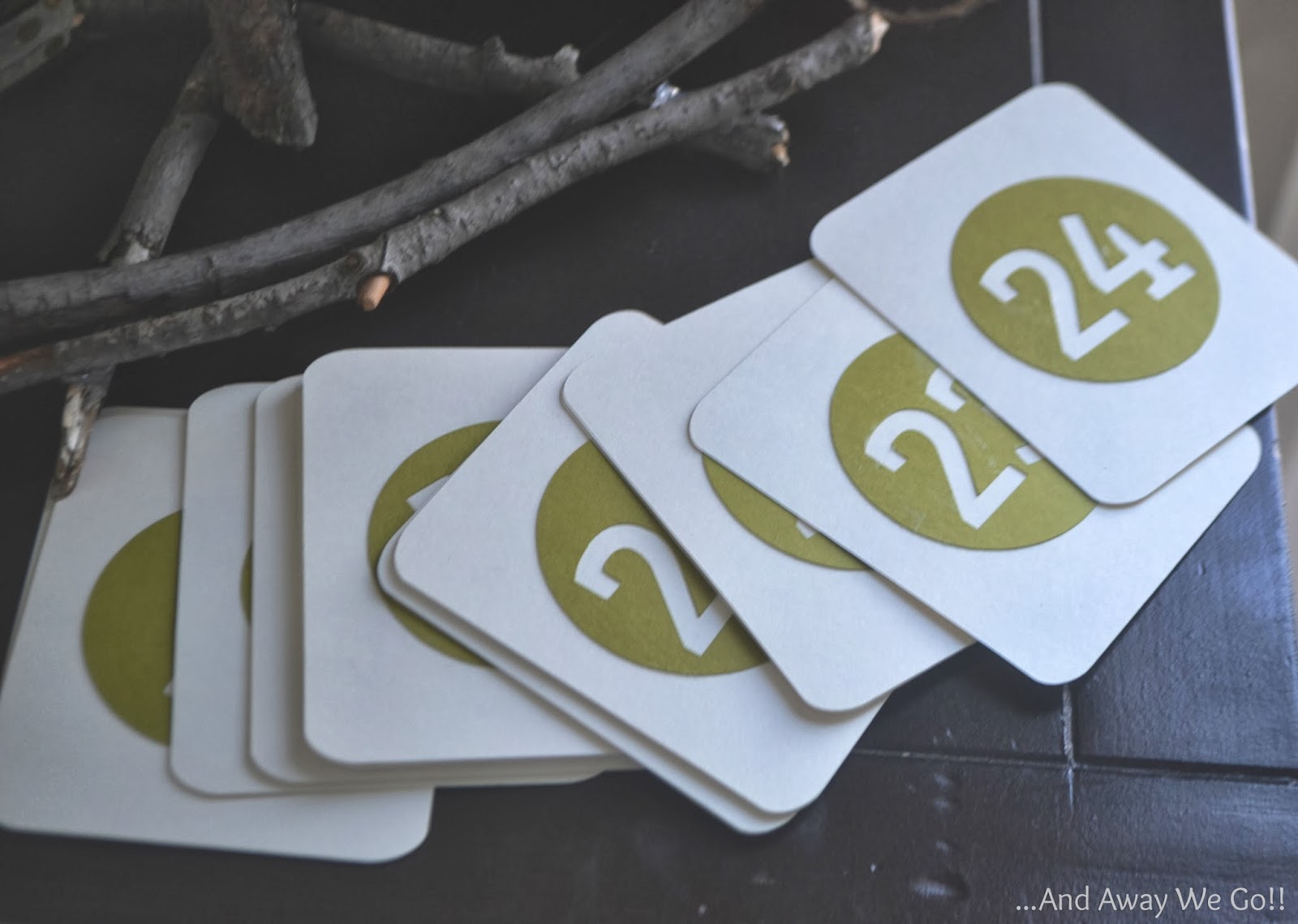 Christmas weeks until days till xmas til count and away we go!: A Christmas Countdown…