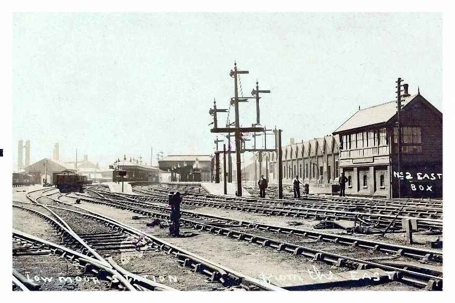 Steam Memories Low Moor station and coaling plant.