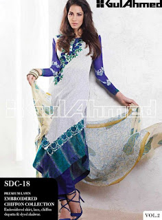 Gul Ahmed Lawn Collection Vol-2 Summer For Ladies