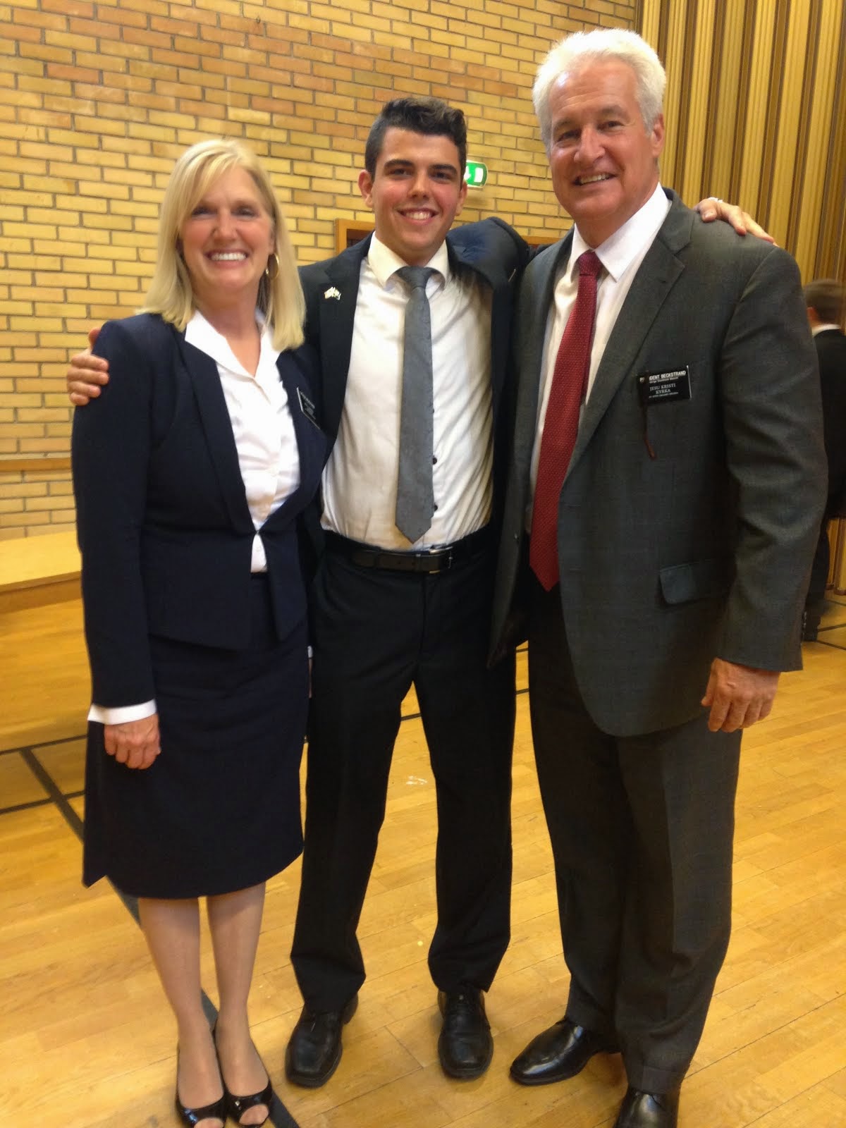 President and Sister Beckstrand