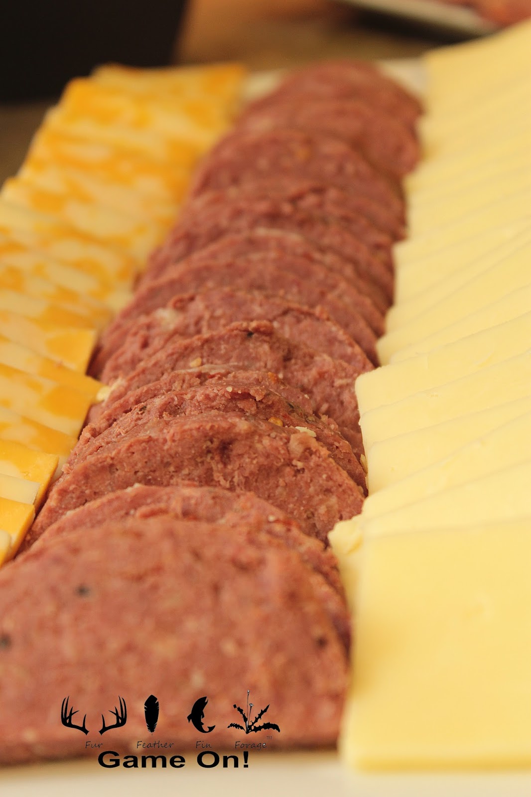 Game On! Prep to Plate in 30 Minutes Summer sausage served with cheese