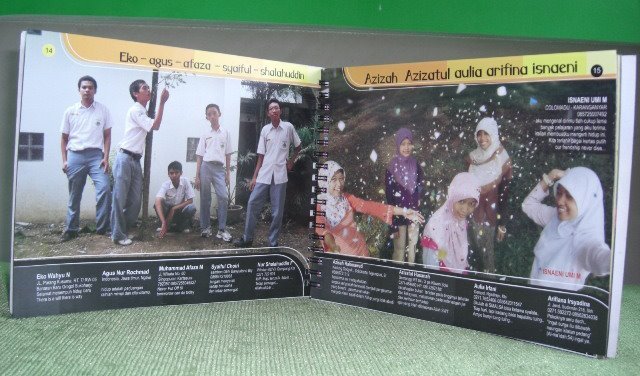 Tips Cara Membuat Buku Tahunan Sekolah / YearBook Uga170