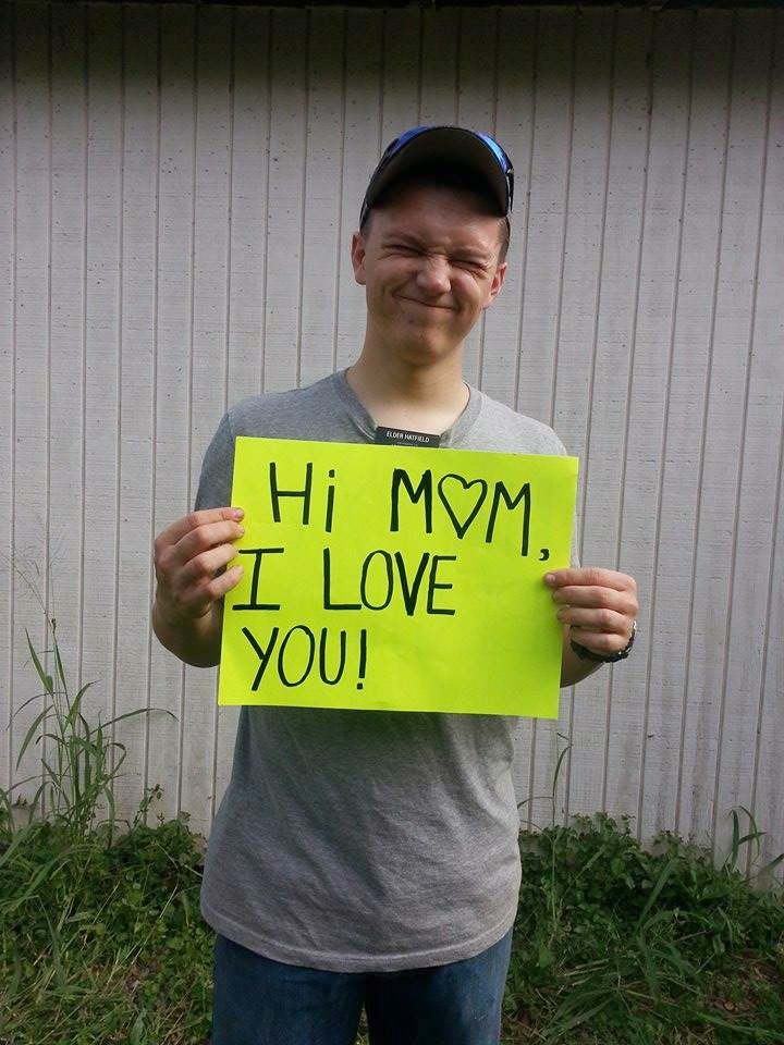 He still loves his MOM!