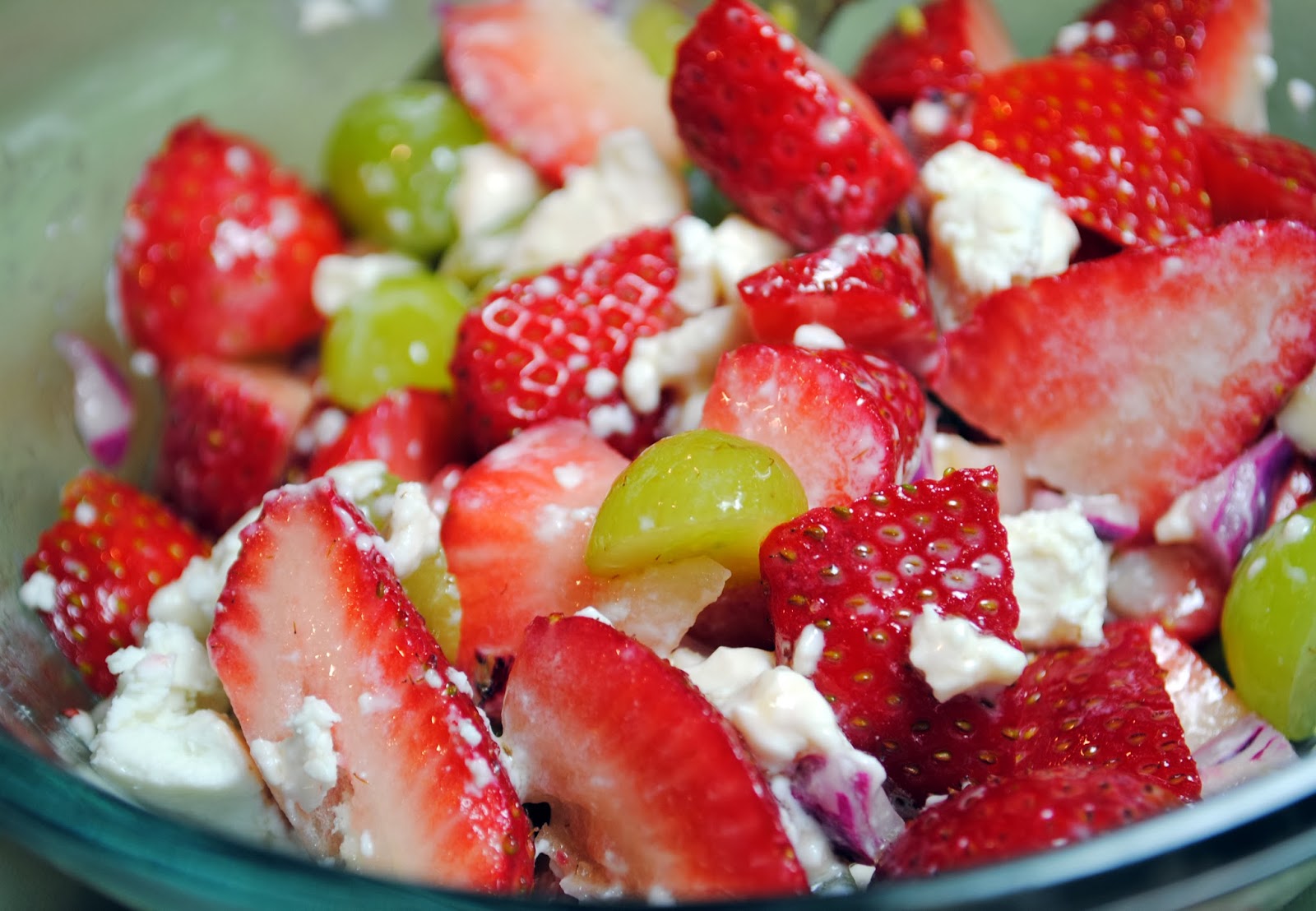 Chez Popine Fruit salad with goat cheese