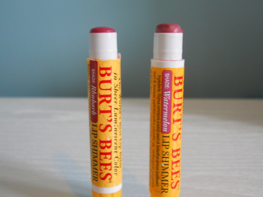 Helen Rambles On Burt's Bees Lip Shimmers Reviewed!