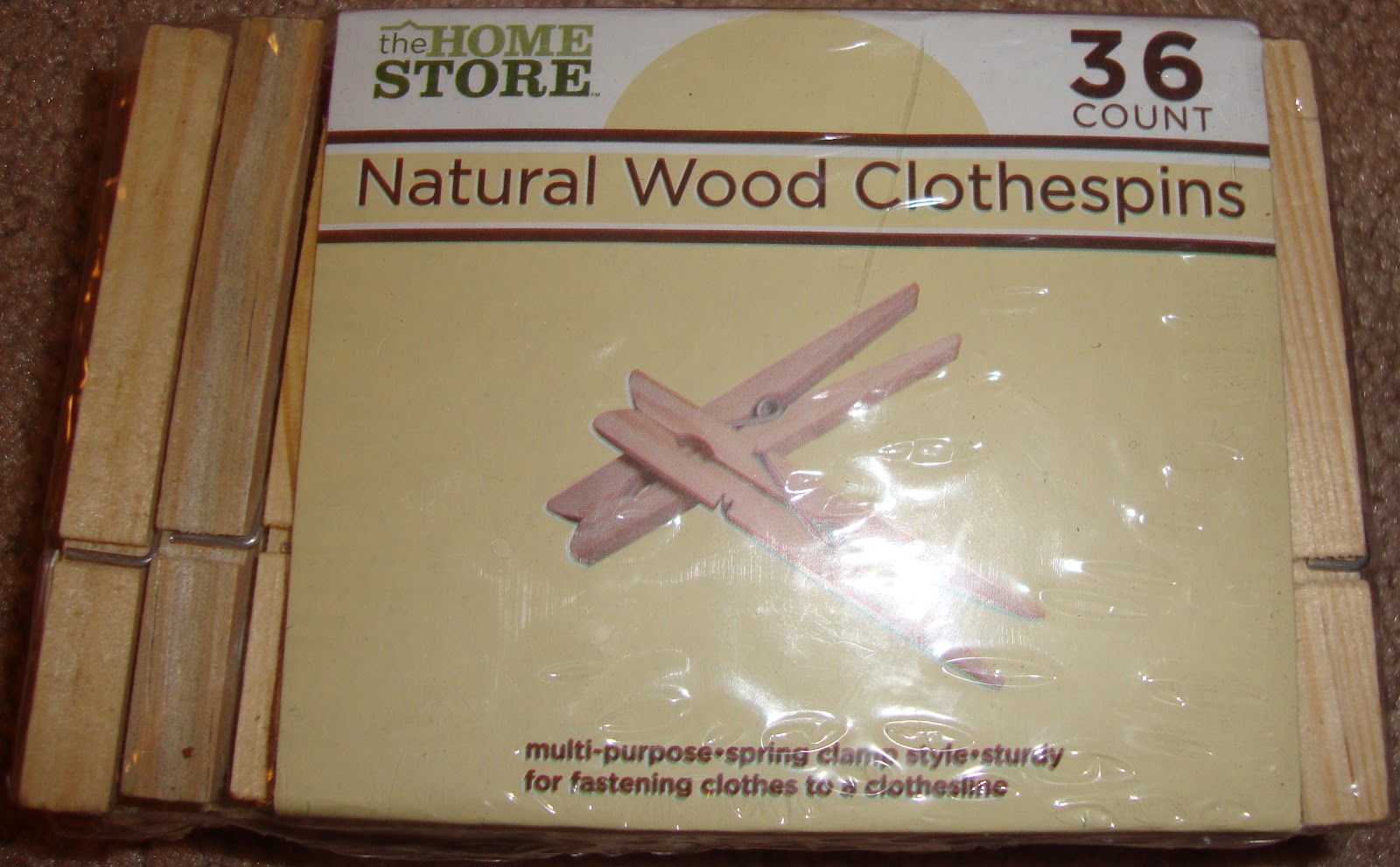 Decoupage Clothespins The Melrose Family