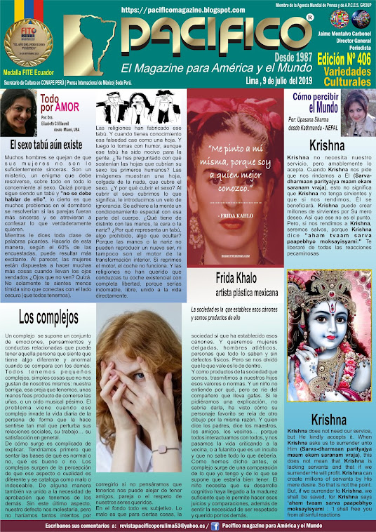 Revista Pacifico N° 406 Variedades Culturales