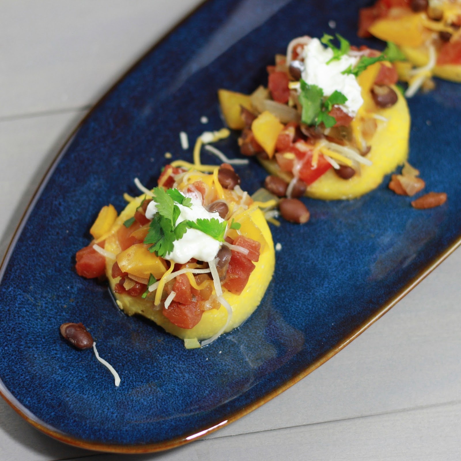 The Sweets Life Mexican Polenta Stacks