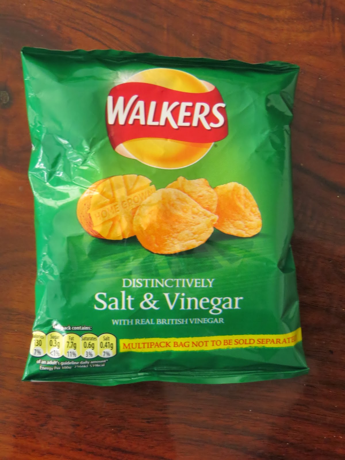 Recenzje chipsów Walkers Distinctively Salt & Vinegar