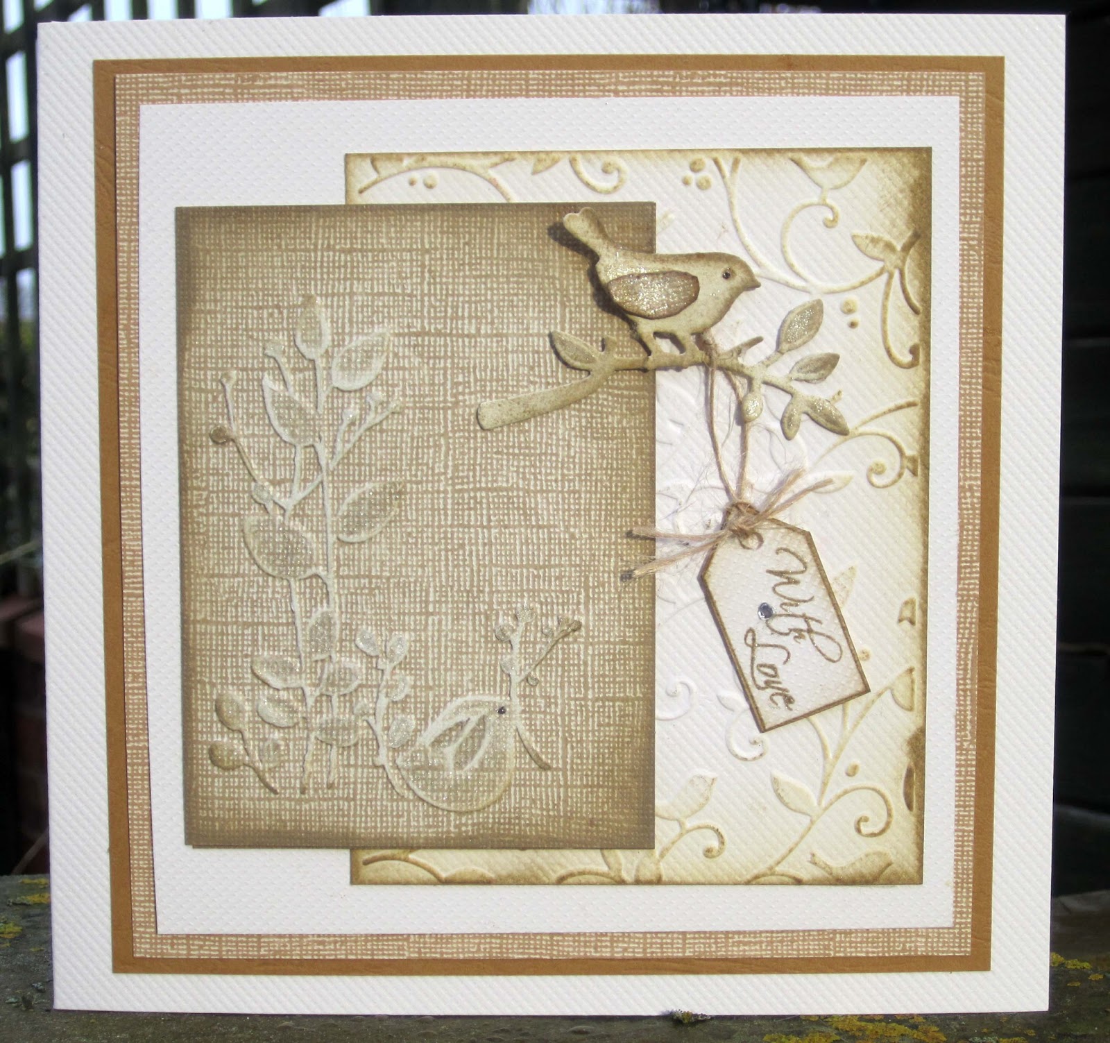 Make My Monday Dry Embossing