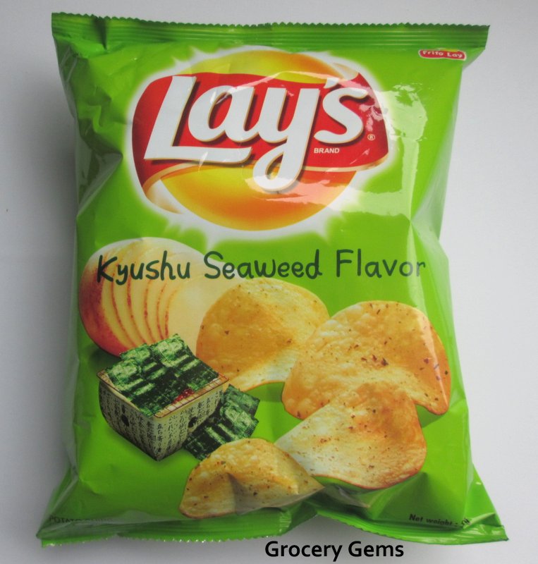 Grocery Gems Review Lay's Kyushu Seaweed Flavor Potato Chips