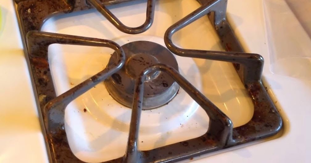 how to clean stove. Easy and no scratching Handy DIY