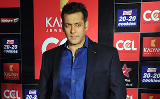 Pictures: Salman Khan at CCL Glam Night