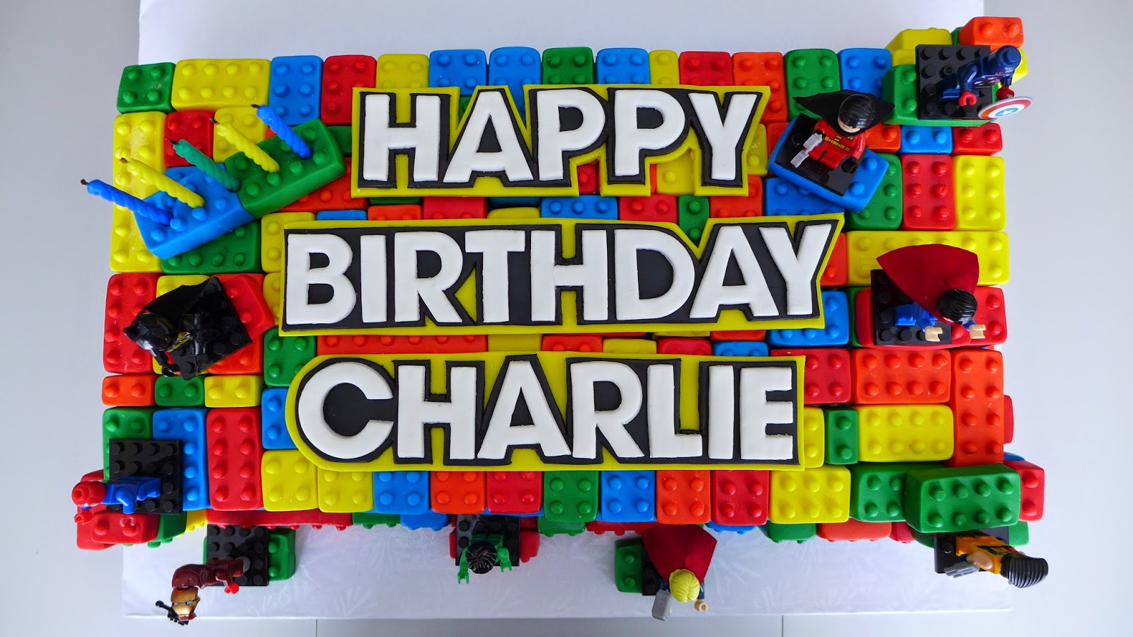 Dough and Batter: a LEGO cake for charlie's 5th birthday!!!