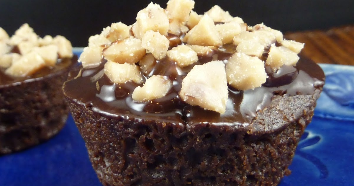 Cookies on Friday Toffee Topped Fudge Brownie Bites