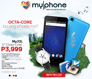 MyPhone My32L Announced, 5-inch HD Octa Core for Php3,999