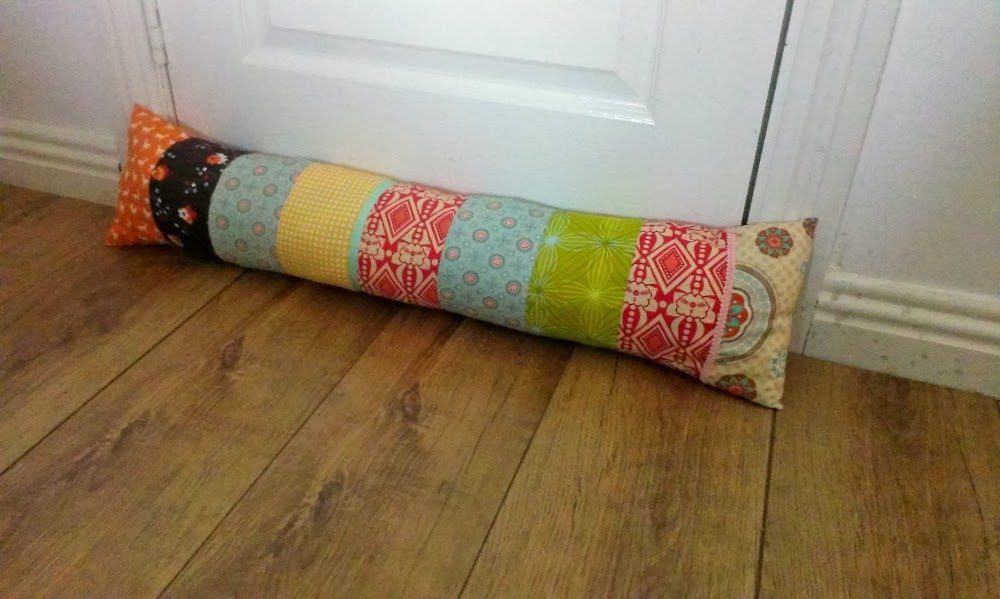 PatchworkDelights A draft excluder tutorial