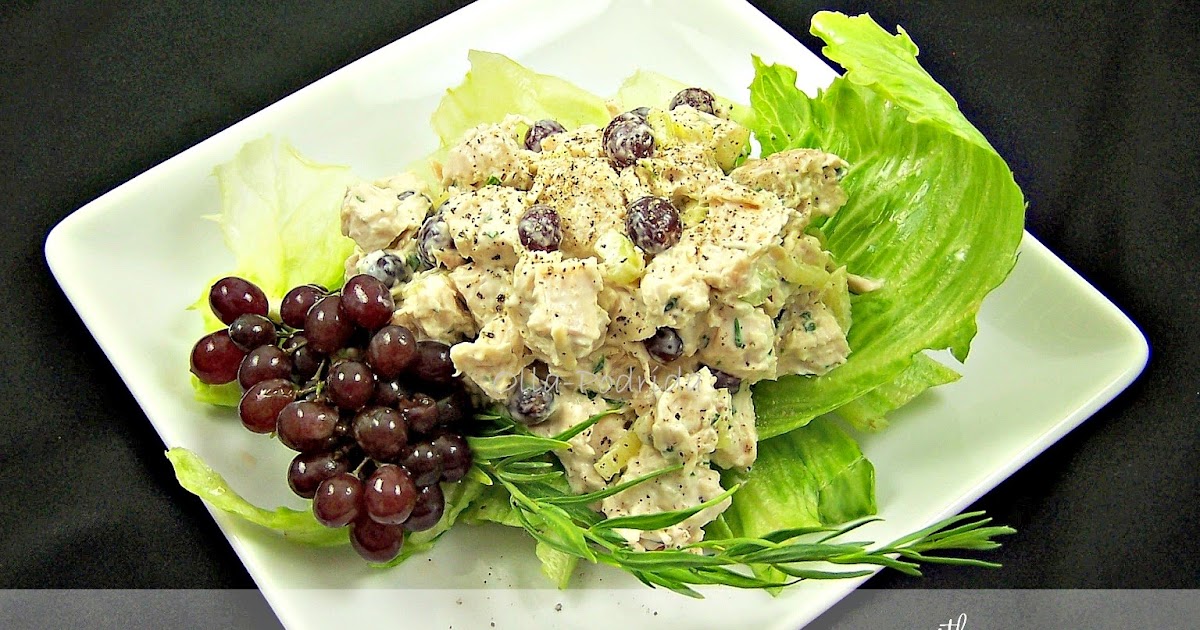 OllaPodrida Tarragon Chicken Salad with Champagne Grapes
