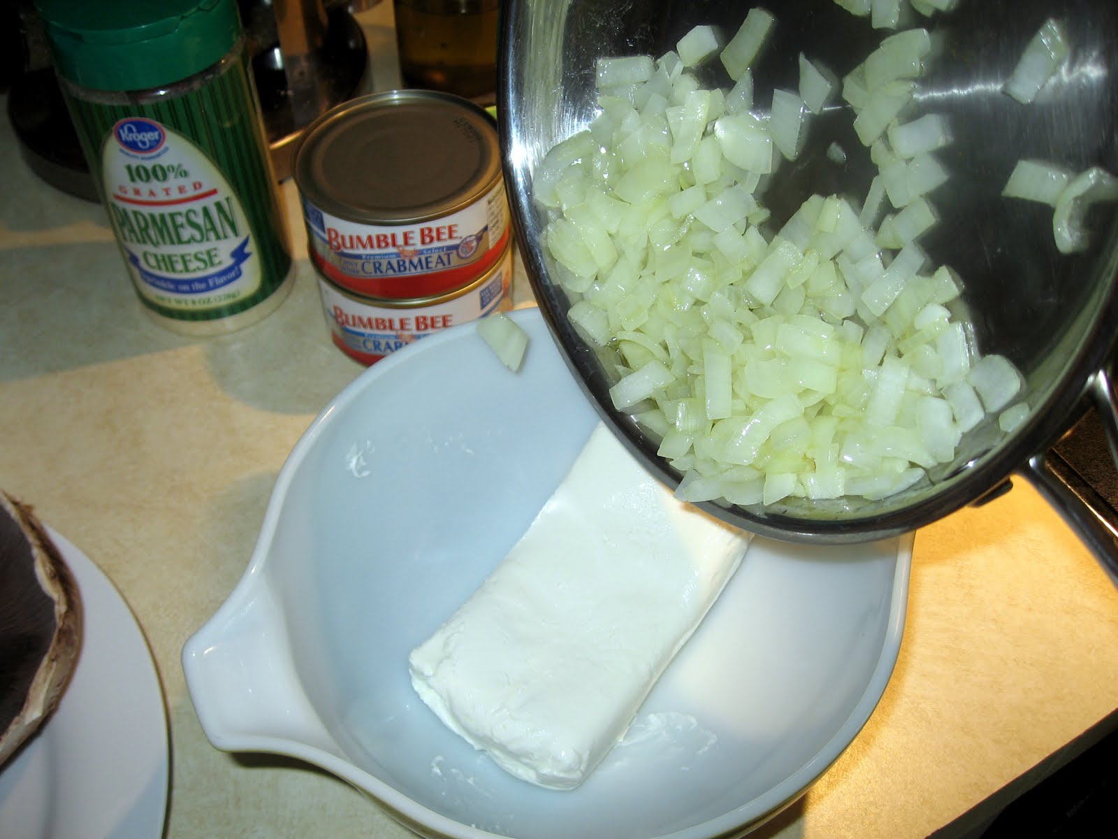 Crab-Cake Stuffed Portobello Mushrooms Tutorial