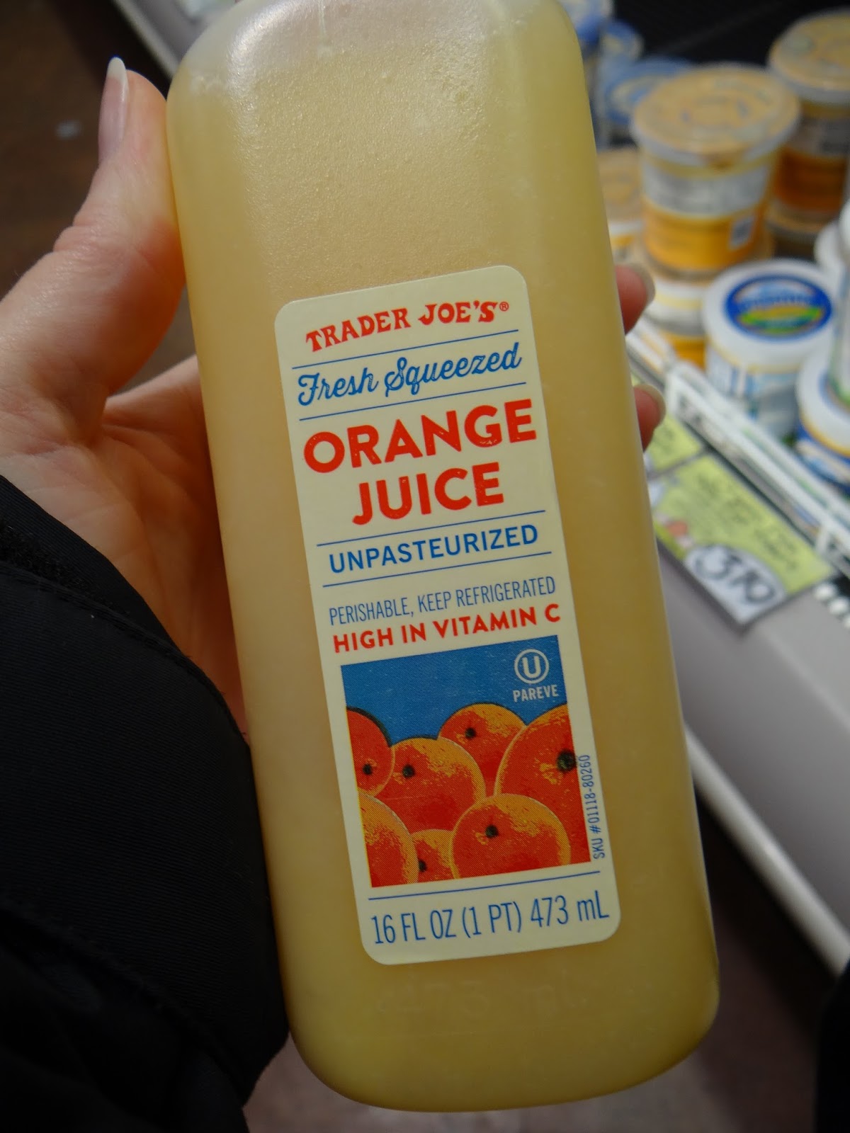 Trader Joe's 365 Day 343 Fresh Squeeze Orange Juice