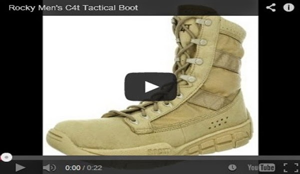 Video And Trailer Rocky Men's C4T Tactical Boot