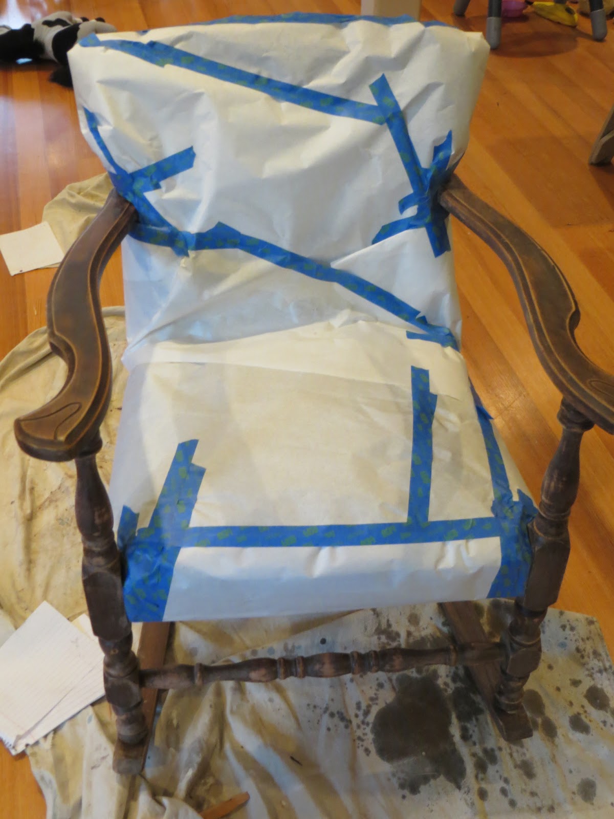 Namely Original How to Paint a Rocking Chair