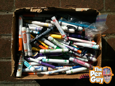 Recycled Pen Donation for the Pen Guy