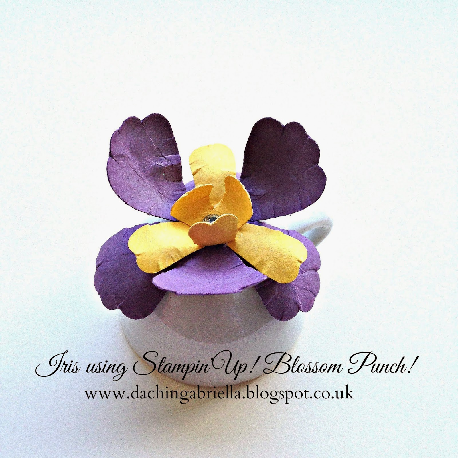 Gabriela Dachin Independent Demonstrator Stampin'Up! Uk How to make