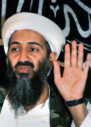 left and Osama