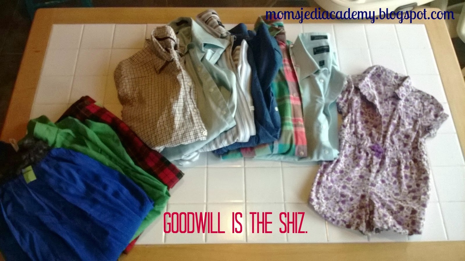 Jedi Mom Goodwill Dress Shirts, skirts, & kids clothes