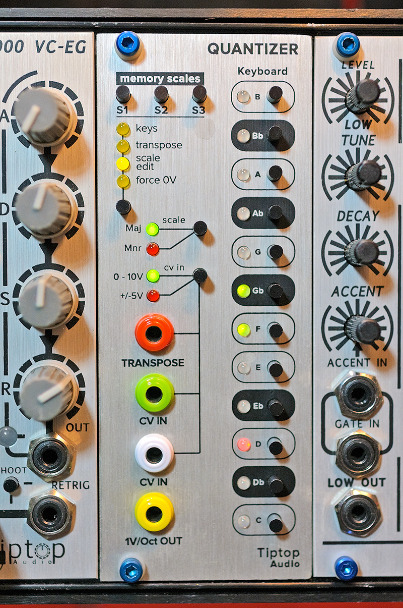 MATRIXSYNTH New Tiptop Audio Quantizer & Circadian Rhythm Eurorack