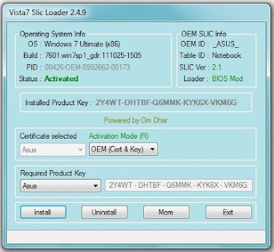 Windows 7 Loader 1.6 By Hazar With Step By Step Guide.