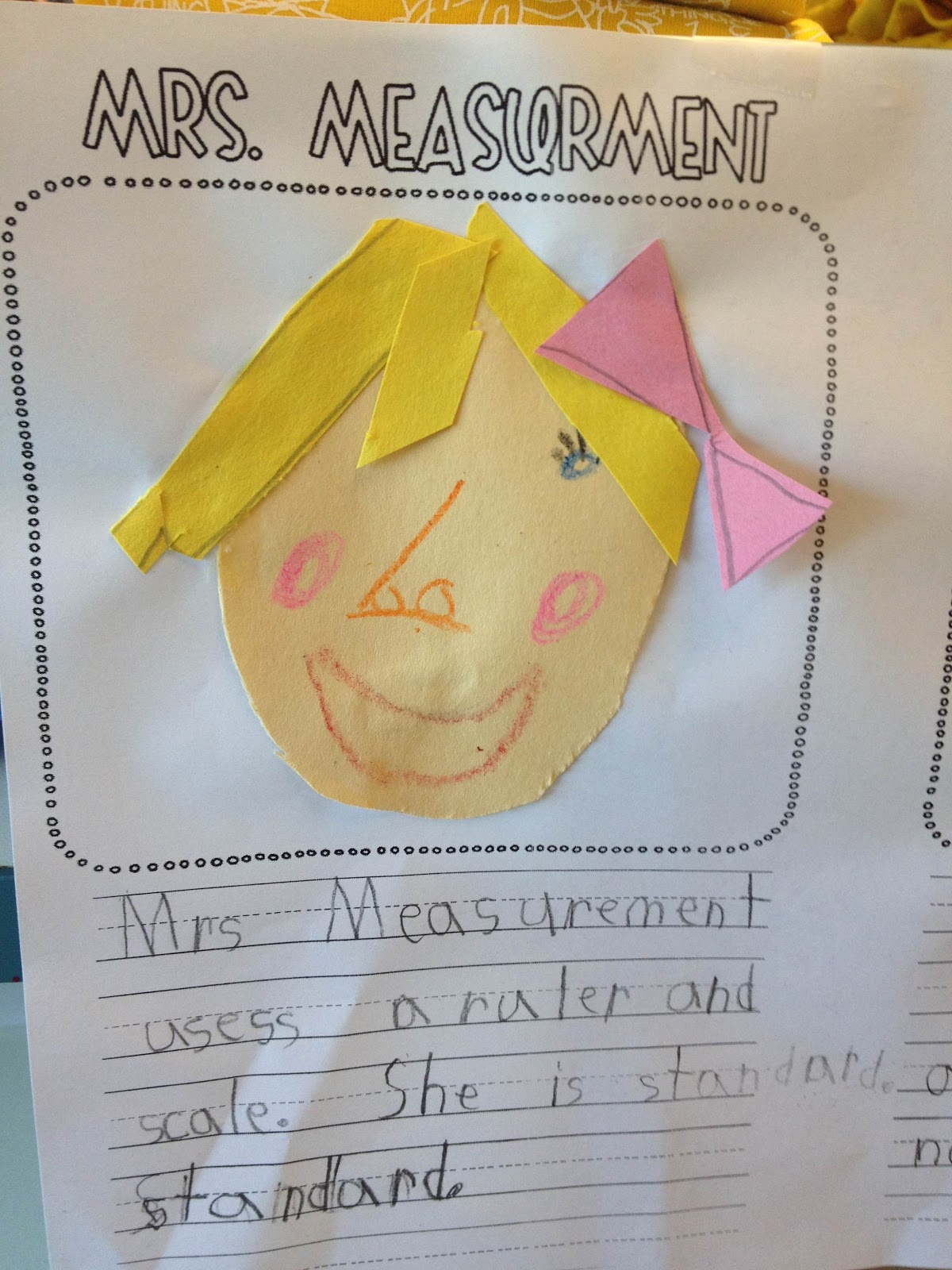 What the Teacher Wants!: Measurement Time!