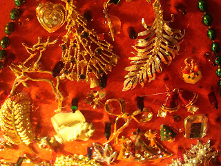 tin and sparkle: Jeweled Christmas Tree - Newest Christmas Creation