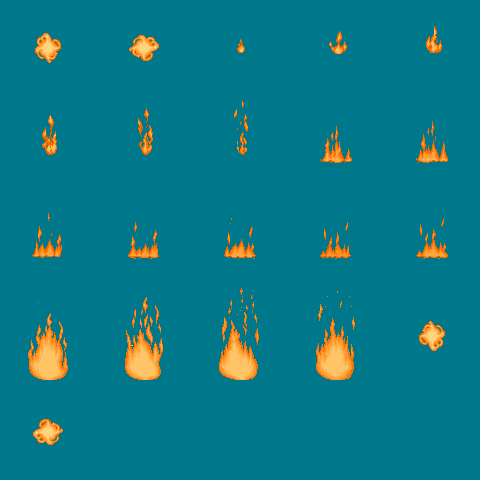 Sprite Fx: Sprite Fires