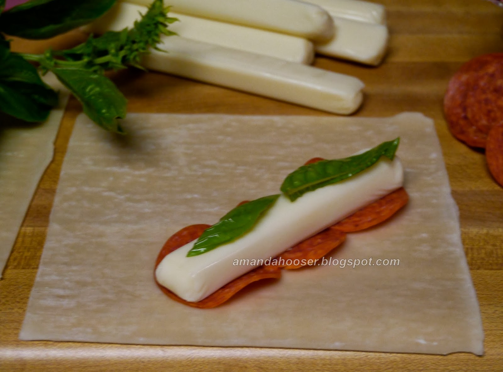 I Can Totally Do That... Basil Pepperoni Cheese Sticks