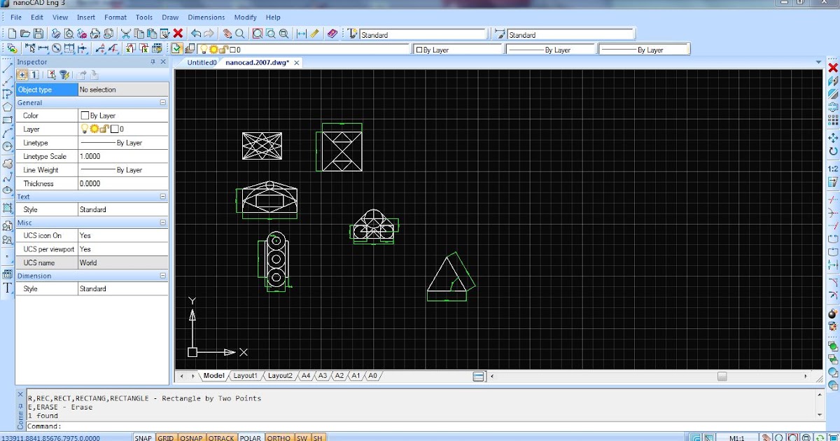 The Cad Project Import a Nanocad drawing to Sketchup, a test...