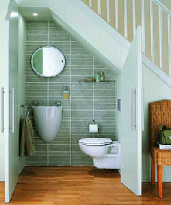 let's blog design: Heart Home Magazine - Small bathroom! Be creative.