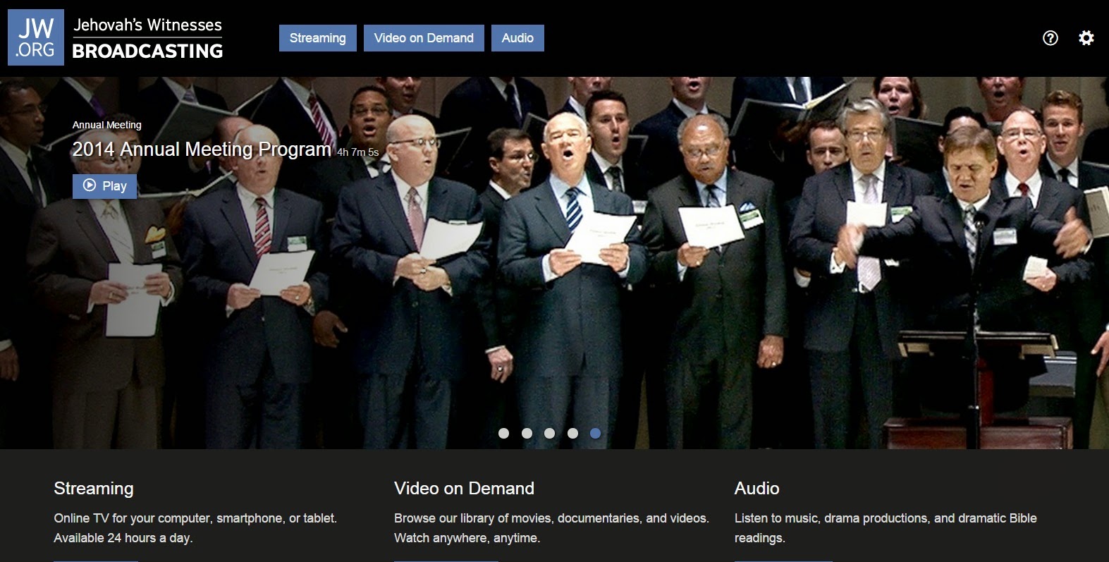 Testigos de Jehova Online JW Radiodifusión Online