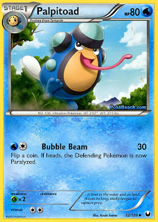 Palpitoad Dark Explorers Pokemon Card