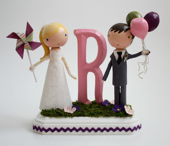 handmade cake toppers