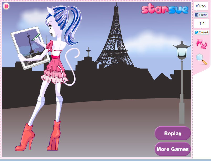 Monster High Blog: Novos Jogos no StarSue + Blog da C.A. Cupid