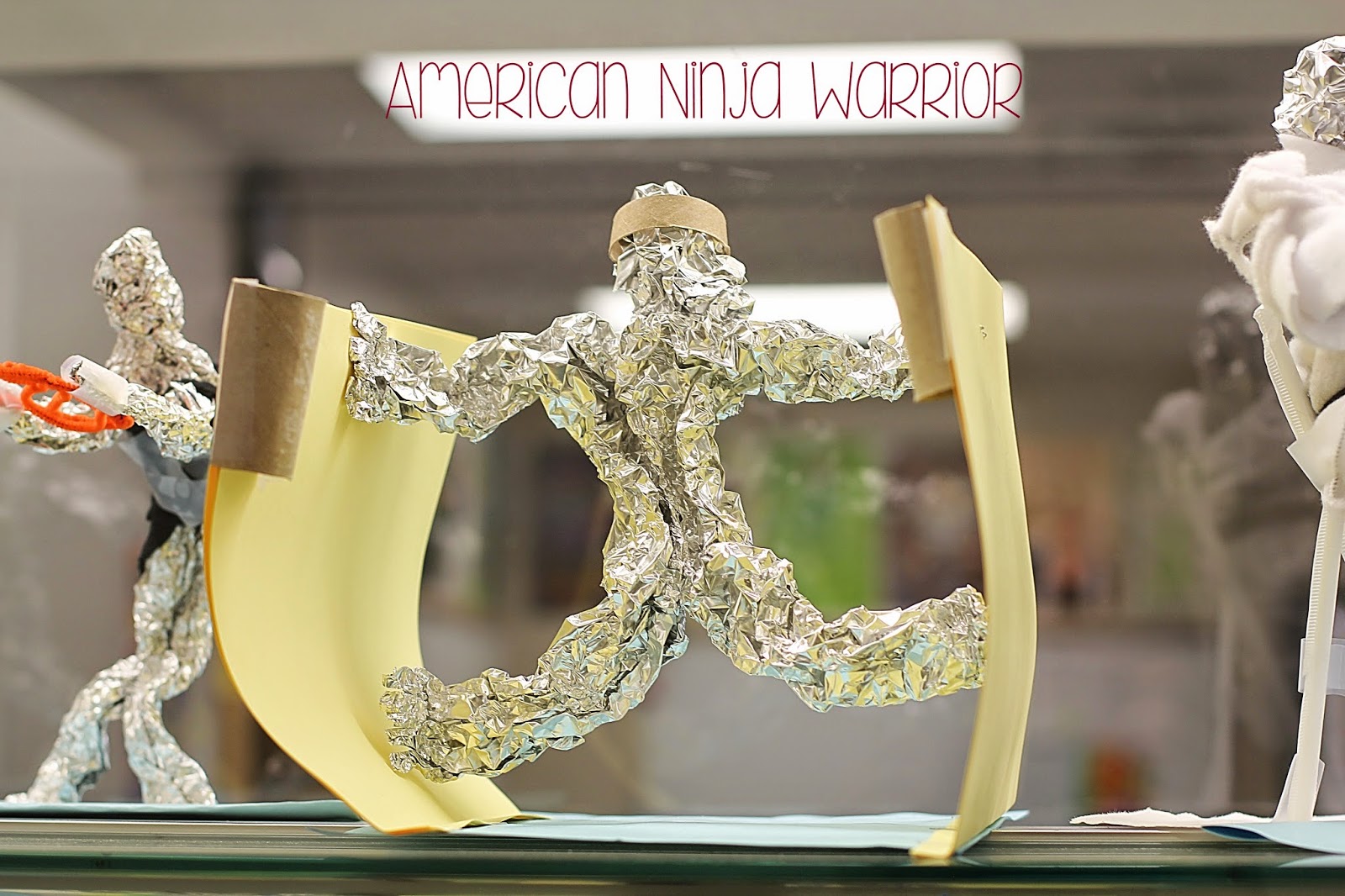 smART Class Foil People Sculptures